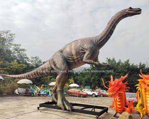 Plateosaurus Animatronic Dinosaur Statue Customized Kawah Dinosaur Factory AD-162