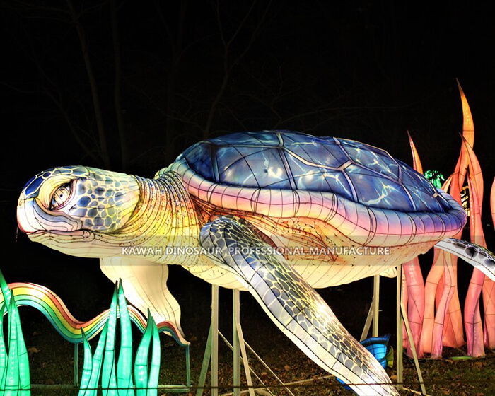 Sea Turtle Diver Night Light Ver 1 - Hirosart