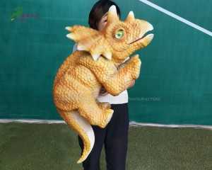 Animatronic Costumes For Sale Company –  Triceratops Hand Puppet Realistic Dinosaur Puppet  – KaWah