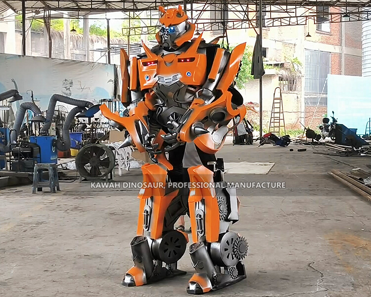 Wearable Robot Transformer Costume Voice Converting LED Bumblebee Costume Customized PA-2007