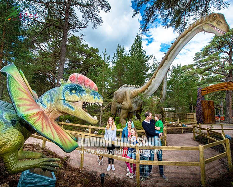 How to design and make a Dinosaur Theme Park?