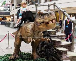 Animatronic Dinosaur Ride Swiping Card Control T-Rex Dinosaur Machines for Park ADR-705