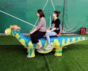 Dinosaur Amusement Park Equipment Electric Dinosaur Ride Double Seats ER-830