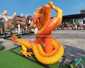 3D Printing Chinese Dragon FRP Material Kawah Factory Customized PA-2011