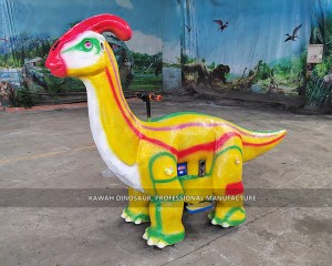 Children Electric Dinosaur Ride Car Parasaurolophus for Amusement Park ER-843