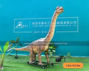 Customized 3m Brachiosaurus Animatronic Dinosaur Life Size Dinosaur for Park Display AD-166