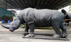 Customized Made Life Size Rhinoceros Statue Animatronic Animal AA-1239