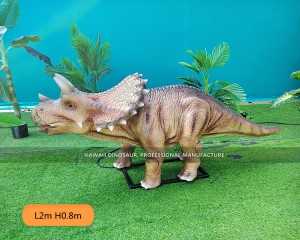 Customized Mini Dinosaur Animatronic Triceratops L2m Factory Sale AD-168