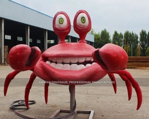 OEM Factory for High Quality Handmade Cartoon Animatronic Animals Crab