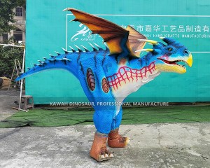 Deadly Nadder Walking Dragon Costume Realistic Dinosaur Costumes Customized DC-927
