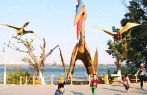 Giant Dinosaur Model Animatronic Dinosaurs Statue Quetzalcoatlus AD-153
