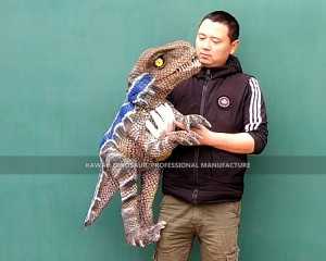 Realistic Dinosaur Hand Puppet Velociraptor Jurassic Park Dinosaur Baby HP-1102