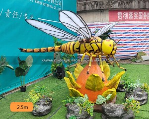 Large Animatronic Insects Simulation Realistic Dragonfly Model for Theme Park AI-1457