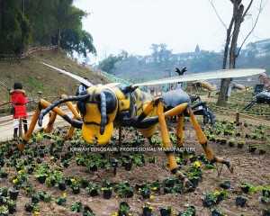 Large Sized Animated Wasp Model Outdoor Display With 3M Long Body AI-1465