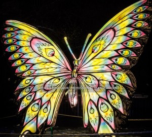 Lifelike Insects Lantern Festival Realistic Butterfly Lantern For Sale CL-2621
