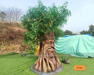 Lifelike Talking Tree Animatronic Tree with Sounds and Movements Customized TT-2219