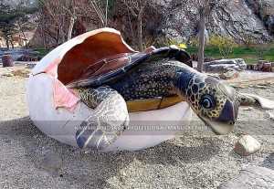 Marine Animal Model Supplier Animatronic Sea Turtle for Park