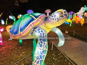 Realistic Sea Turtle Lanterns Waterproof Lighting Turtle Ocean Festival Holiday Decorations CL-2642