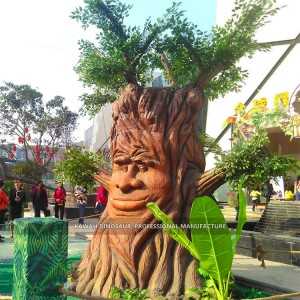 Realistic Talking Tree For Outdoor Plazas Decoration TT-2207