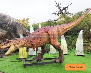 Carnotaurus Flexible Movements Realistic Dinosaur Animatronic Jurassic Dinosaurs Zigong Kawah Factory AD-180