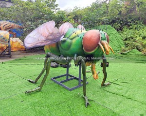 Customized Realistic Animatronic Insects Artificial Fly Insect Length 2.5m AI-1444