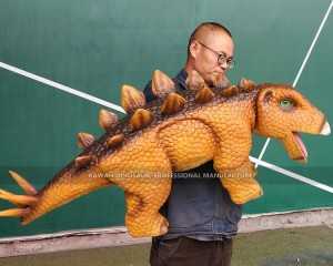 Customized Realistic Dinosaur Puppet Stegosaurus Hand Puppet HP-1105
