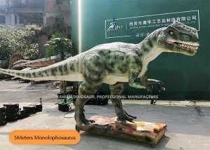 Dinosaur Factory Monolophosaurus Customization Life Size Dinosaur Statue AD-025