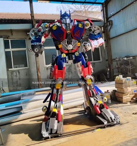 Factory Customized Huge Transformers Robot Model Optimus Prime with Movements For Park Display PA-2005
