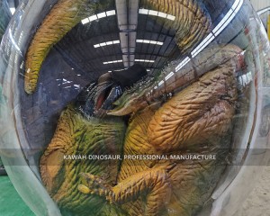 Factory Sale Realistic Dinosaur Egg Statue for Dinosaur Theme Park PA-1994
