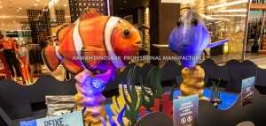 Handmade Buy Large Animatronic Clownfish for Shopping Mall AM-1623
