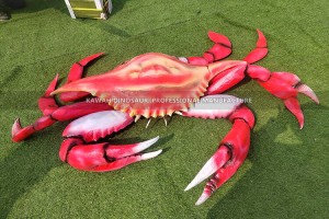 Giant Octopus Catch Crab Set Realistic Marine Animals Animatronic Ocean Model Factory Sale AM-1661