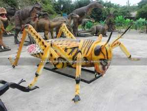Large Outdoor Insect Sculptures Animatronic Locust Head Swing Factory Made Direct Sales AI-1406