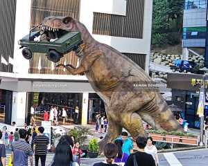Customized Dinosaur T-Rex and Giant Gorilla Realistic Dino Dinosaur Exhibition AD-005