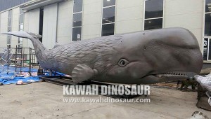 Customized Giant Animatronic Sperm Whale for Exhibition AM-1608