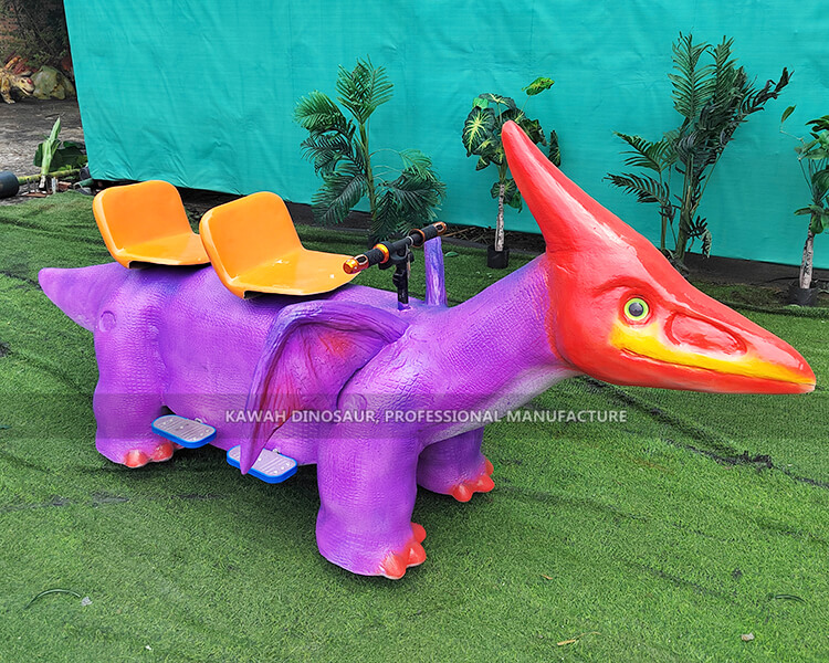 Amusement Ride Machine Electric Ride On Dinosaur Pterosauria Car For Kids ER-835