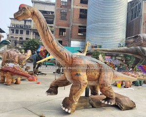 Brachiosaurus 7m Length Stage Walking Dinosaurs Animatronic Realistic Dinosaur Machines AD-624