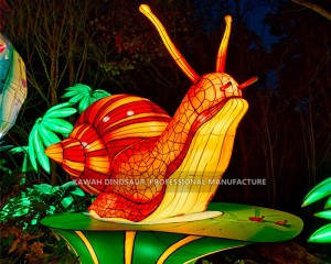 Insects Lanterns Waterproof Snail Lantern Show China Supplier CL-2646