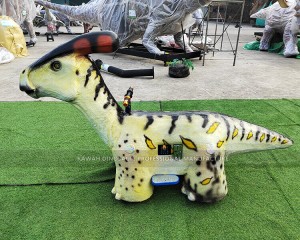 Kids Dinosaur Rides Cars Parasaurolophus Electronic Cars Kawah Dinosaur Factory Customized ER-859