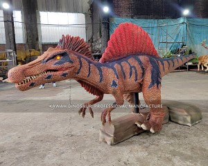 Super Lowest Price Dinosaur Sculpture Robotic Spinosaurus Park Animatronic Dinosaur