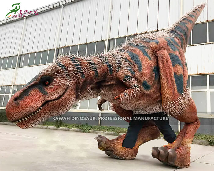 Realistic Dinosaur Costume Animatronic T-Rex with Feather DC-931