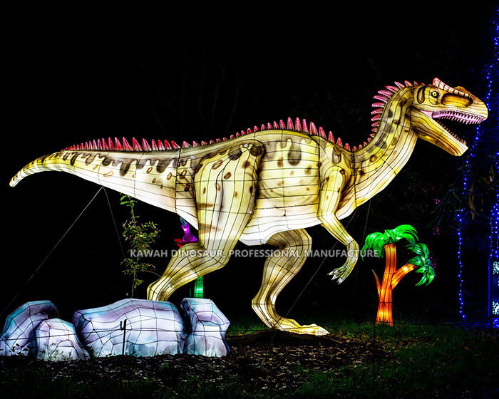 Realistic Dinosaur Lanterns Allosaurus Lanterns Has Movements Festival Decorations CL-2614