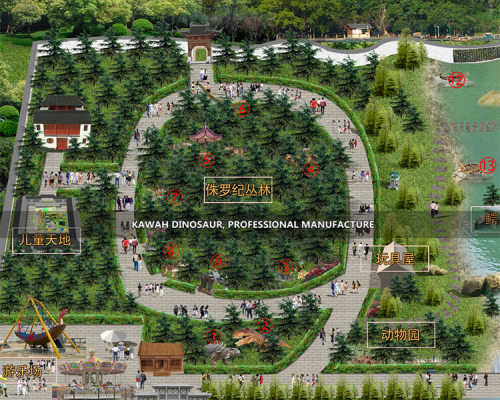 Jurassic Forest Park Design