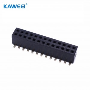 1.27*3.4mm Female Header SMT type Double Rows