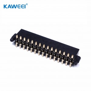 1.27*4.3mm Female Header SMT with Pegs