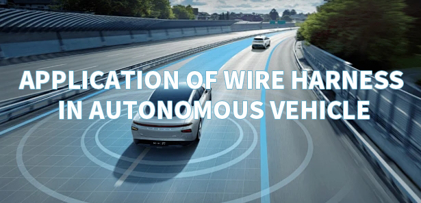 Application of wire harness in autonomous vehicle