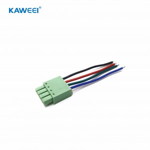 Cablaj de cabluri electronice bloc terminal de 3,81 mm
