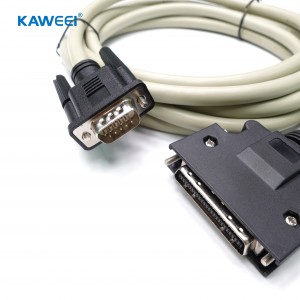 Sestava kabelu SCSI 50pin to DB 15pin samec pro průmyslové řídicí zařízení