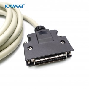 SCSI 50Pin to DB 15Pin Male Connector Cable Assembly Para sa Industrial Control Equipment