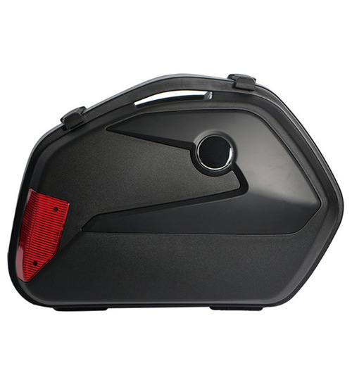 Best Sale Motorcycle Saddle Bags Side Case with Keys