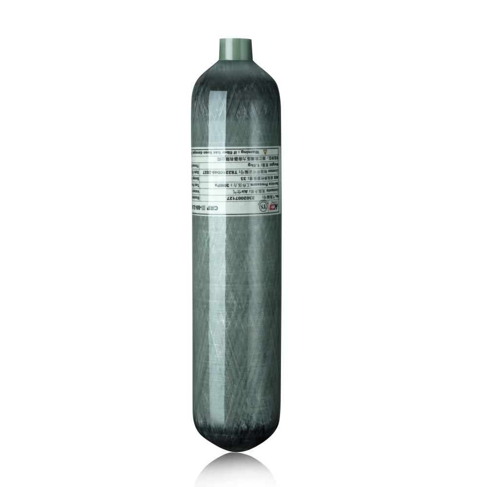 Lightweight Carbon Fiber Air Storage Cylinder for Emergency Respirators 2.0L